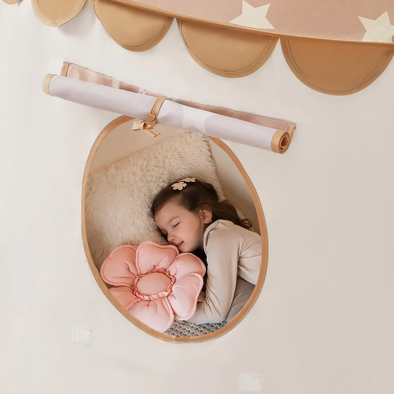 Tiny Land® Cheerful Pennant Castle Tent - Image 5
