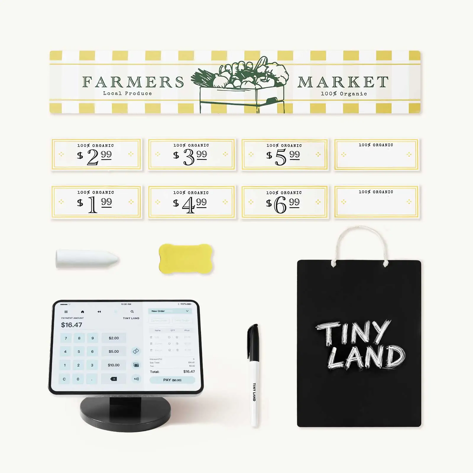Tiny Land® Kid's Grocery Store Playset - Image 14