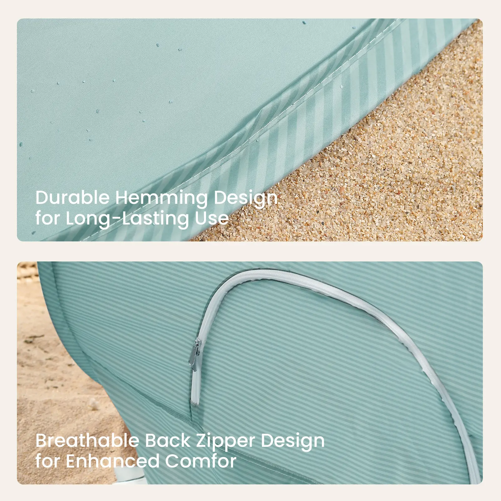 Tiny Land® One-Stop Beach Toy & Tent Set – Sea Blue - Image 4