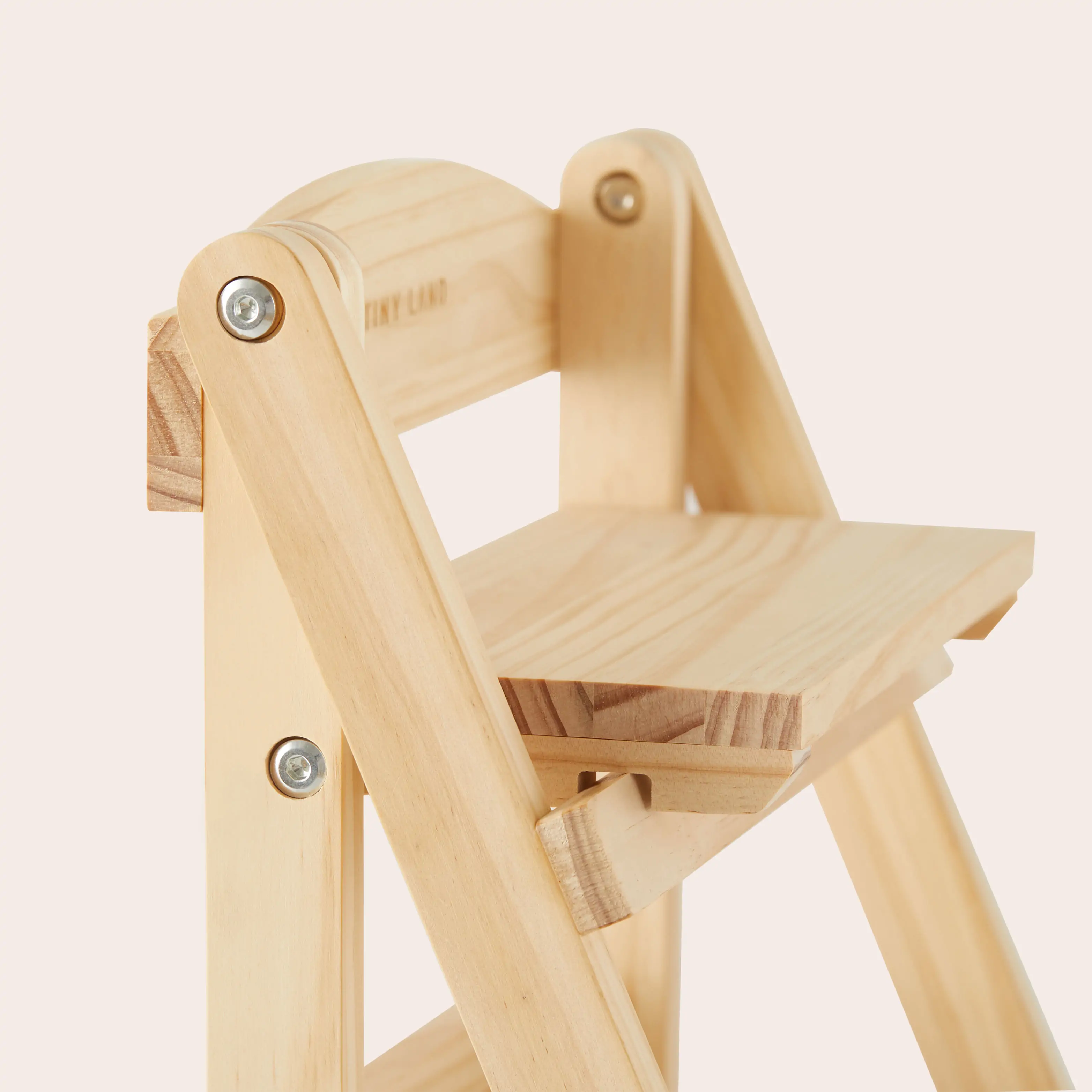 Tiny Land® Play Kitchen Accessories – Play Kitchen Food Storage: Versatile Wooden Rack for Play Food - Image 4