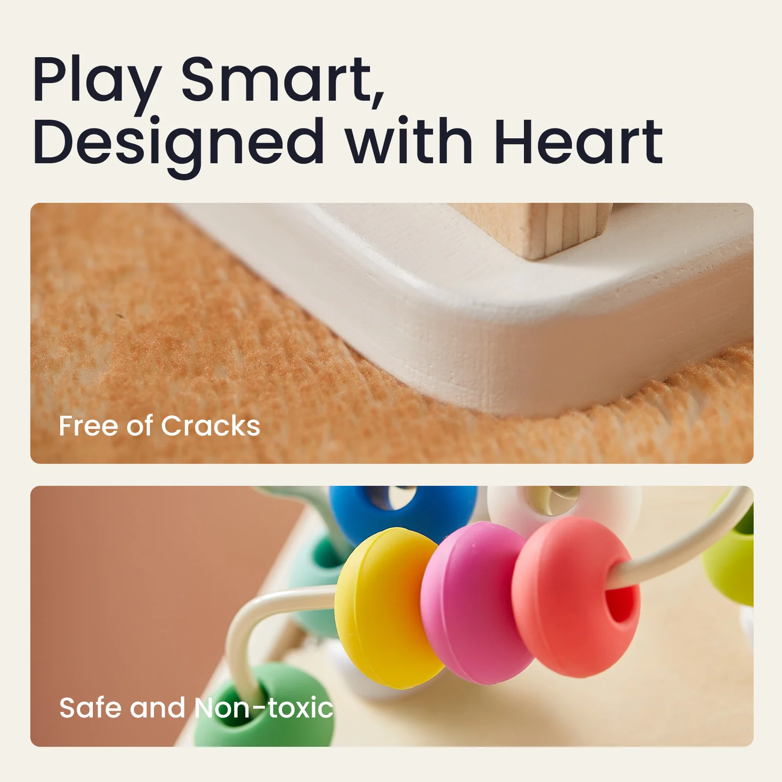 Tiny Land® Cottage Activity Cube - Rainbow - Image 5