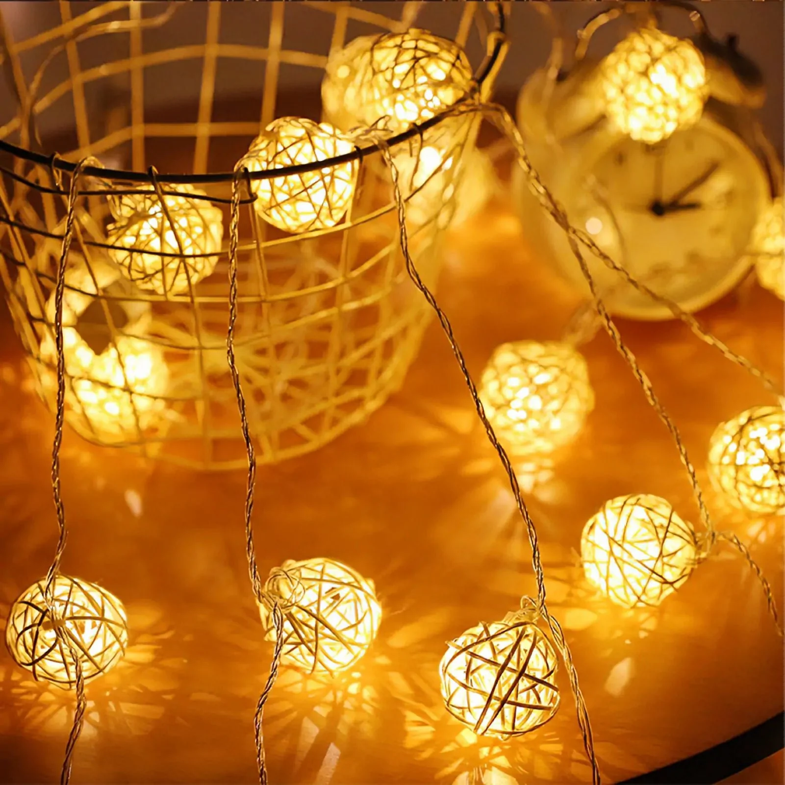 Tiny Land® Rattan string lights - Image 6