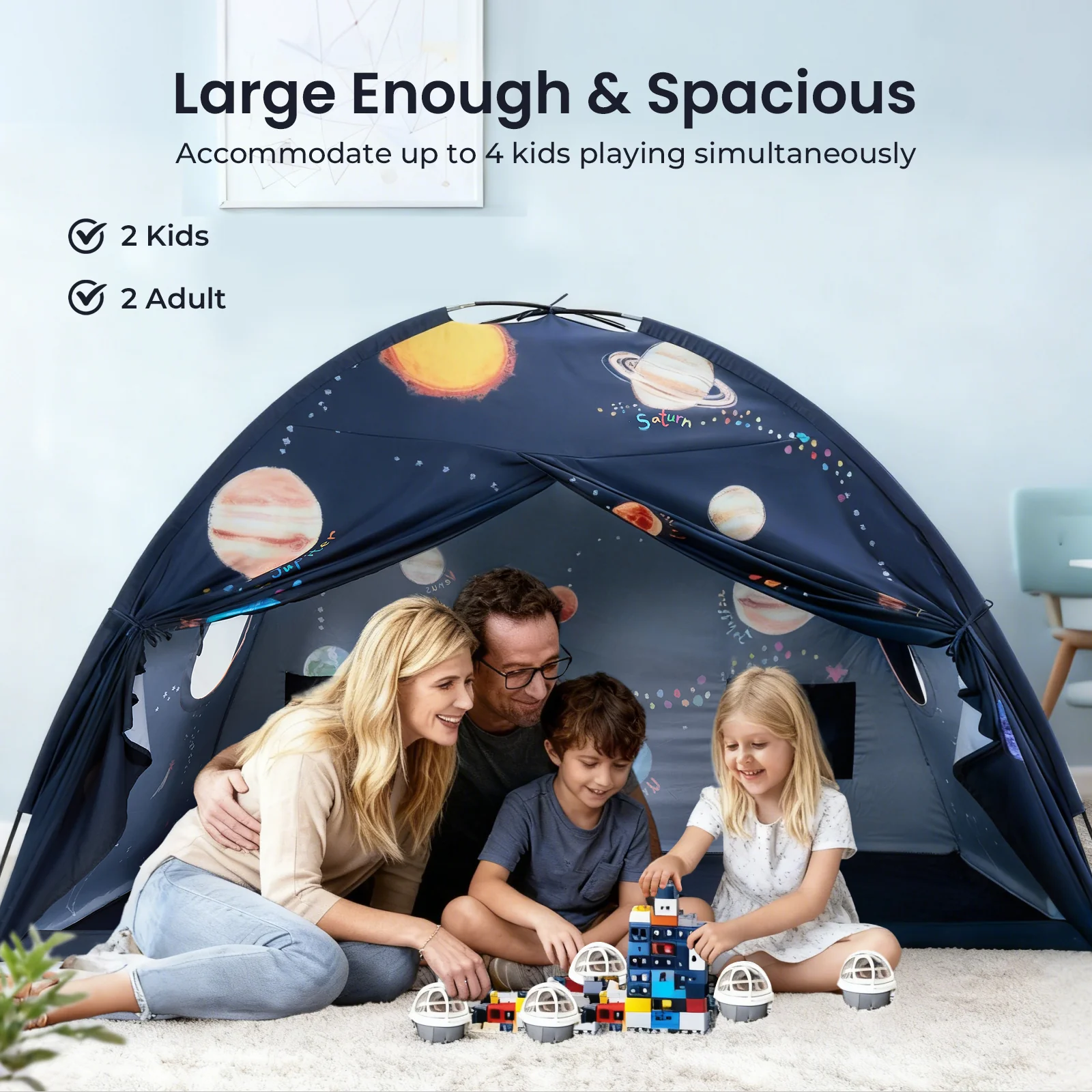 Tiny Land® SpaceNest Bed Tent - Image 3