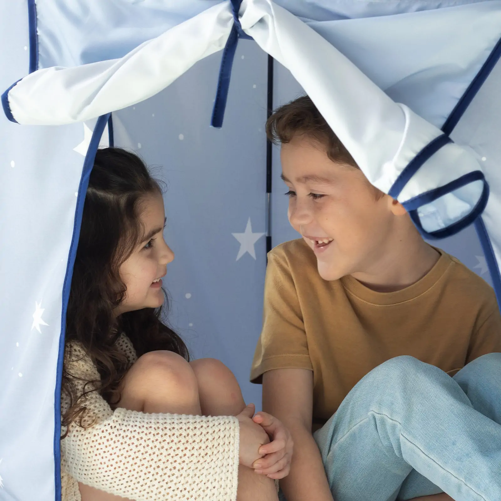 Tiny Land® Kids Tent – Starry Blue Indoor Tent for Toddlers - Image 3