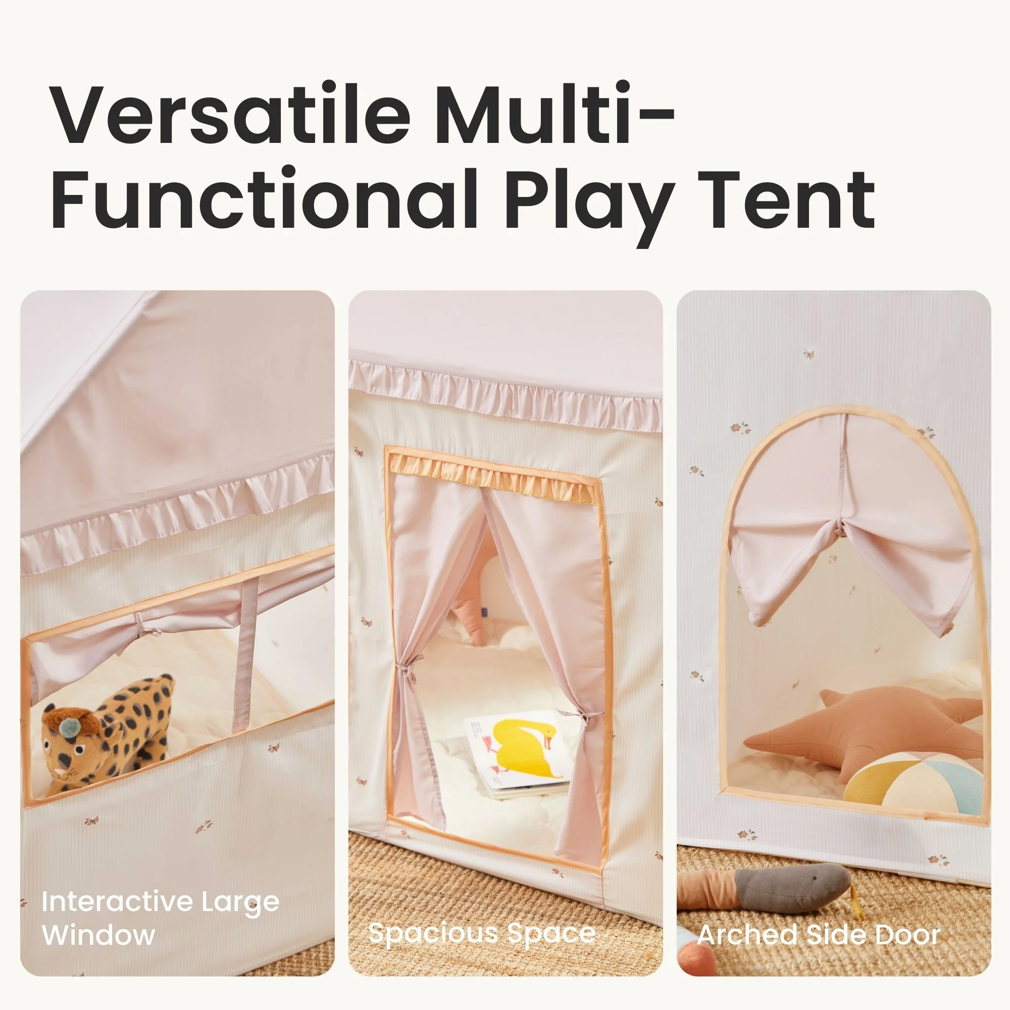Sweet Dreams Playset โ Pink Dollhouse + Pink-White Playhouse - Image 11