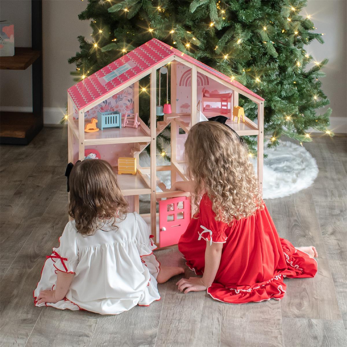 Tiny Land® Sweetwood Love Dollhouse without Dolls - Image 4