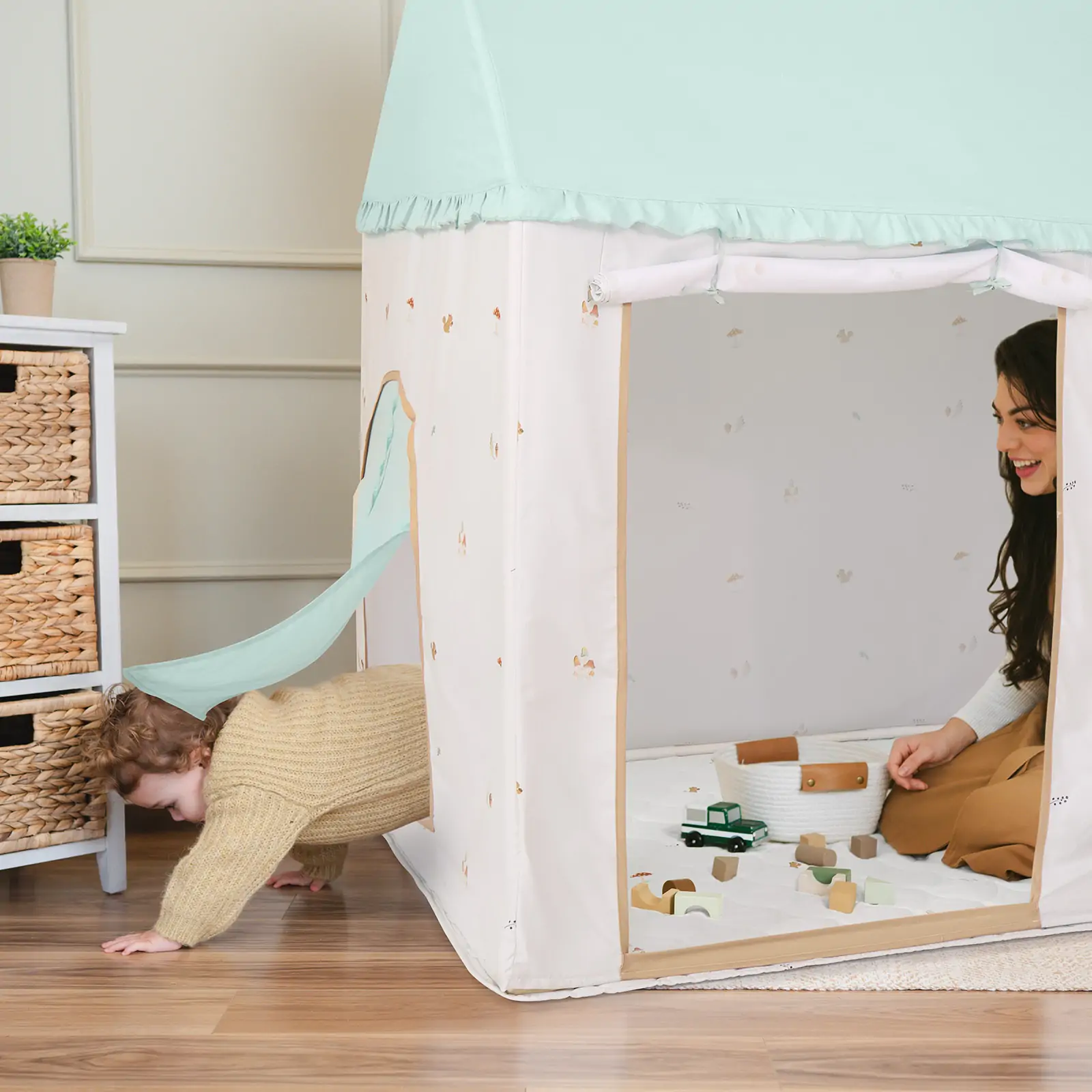 Tiny Land® Sweet Woodland Kids Play Tent - Image 7