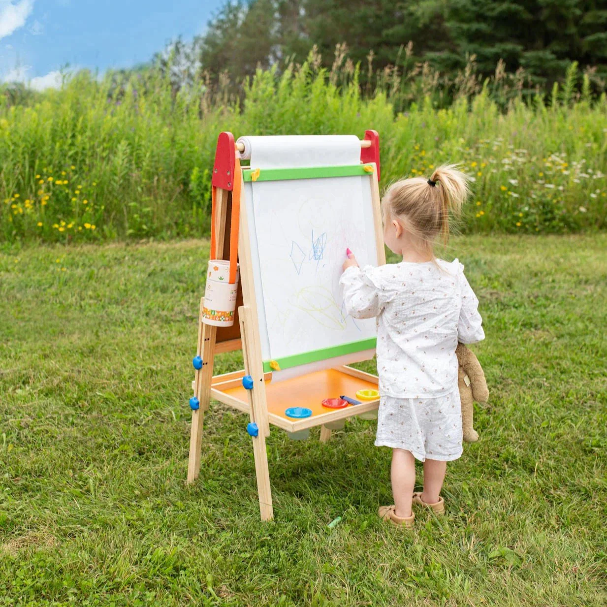 Tiny Land® 3-in-1 Art Easel for Kids - Image 9
