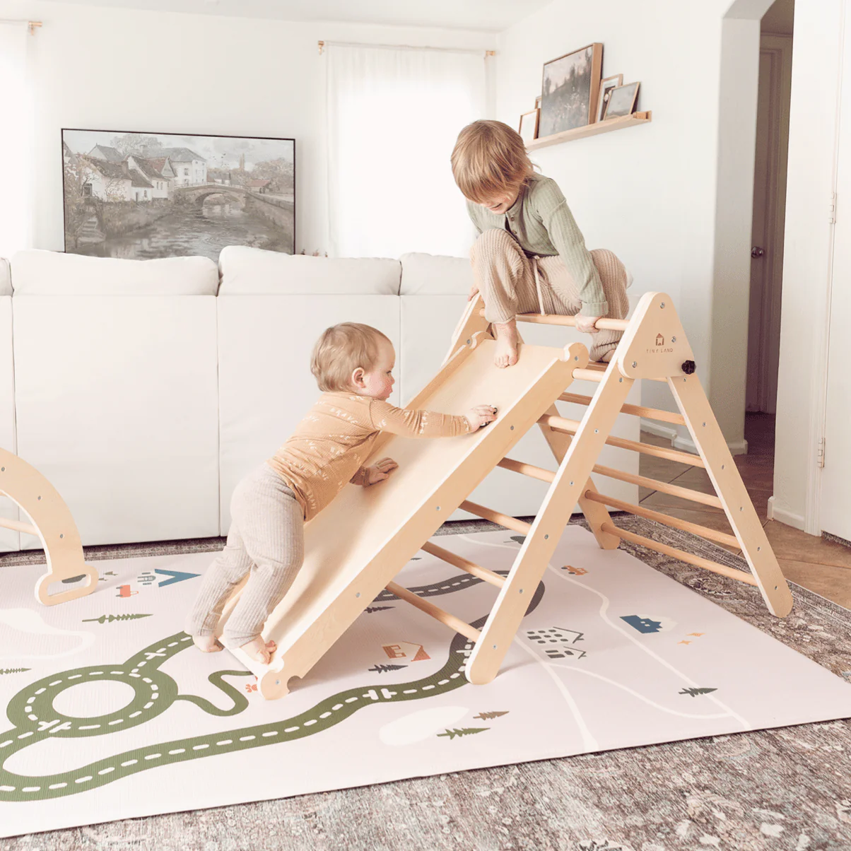 Tiny Land® Double-Sided Baby Playmat Forest Track Wonder - Image 11