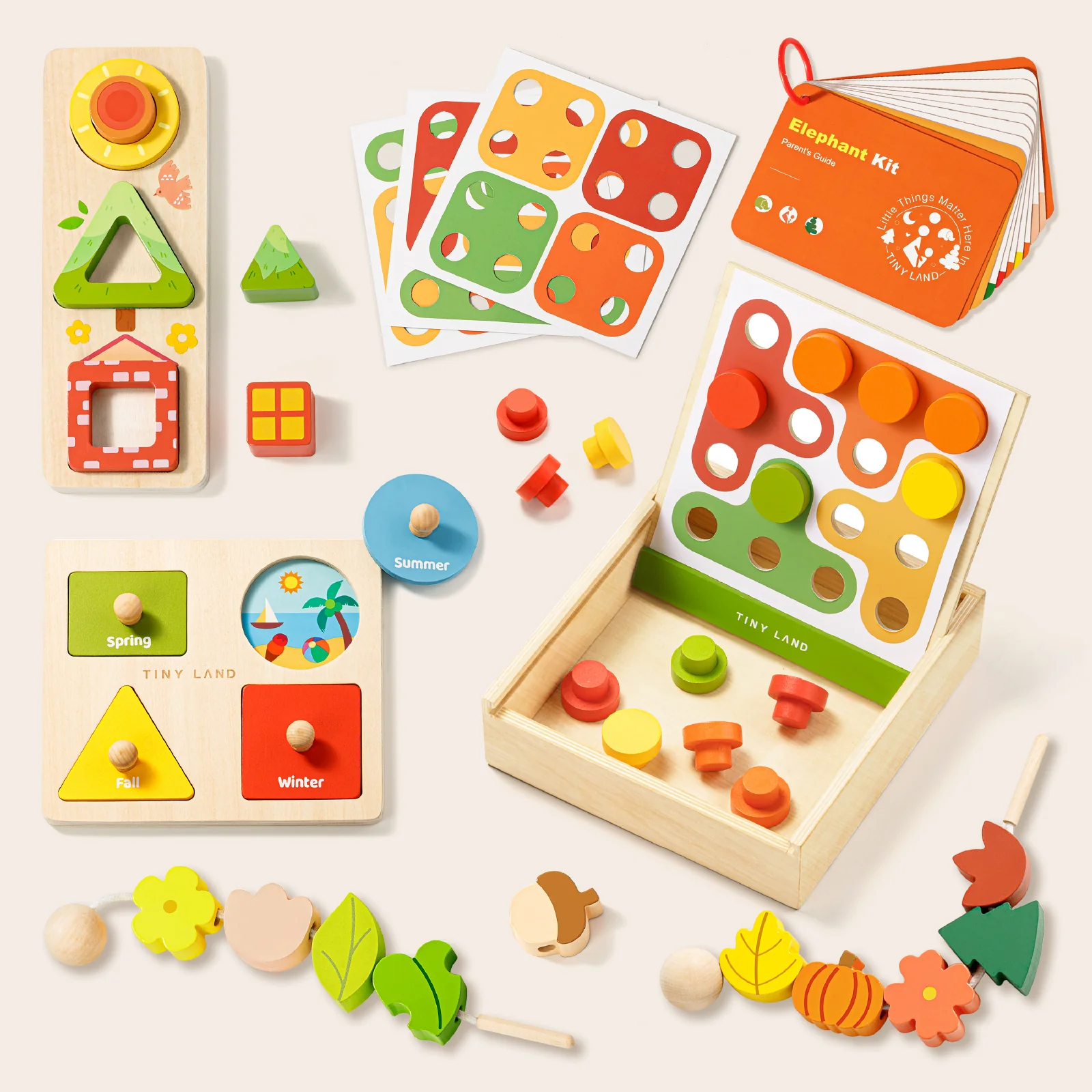 Tiny Land® Montessori Advanced Skills Baby Set(13–24 months) - Image 7
