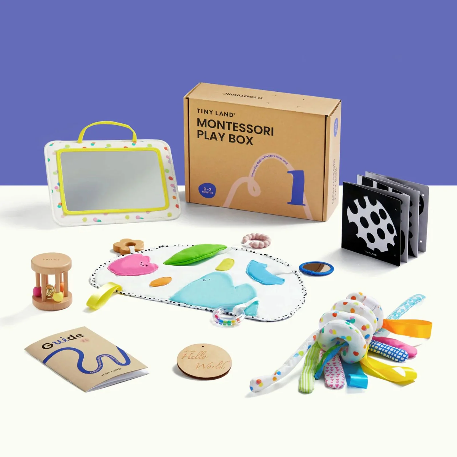 Tiny Land® Montessori Complete Baby Set (0-24 months) - Image 3