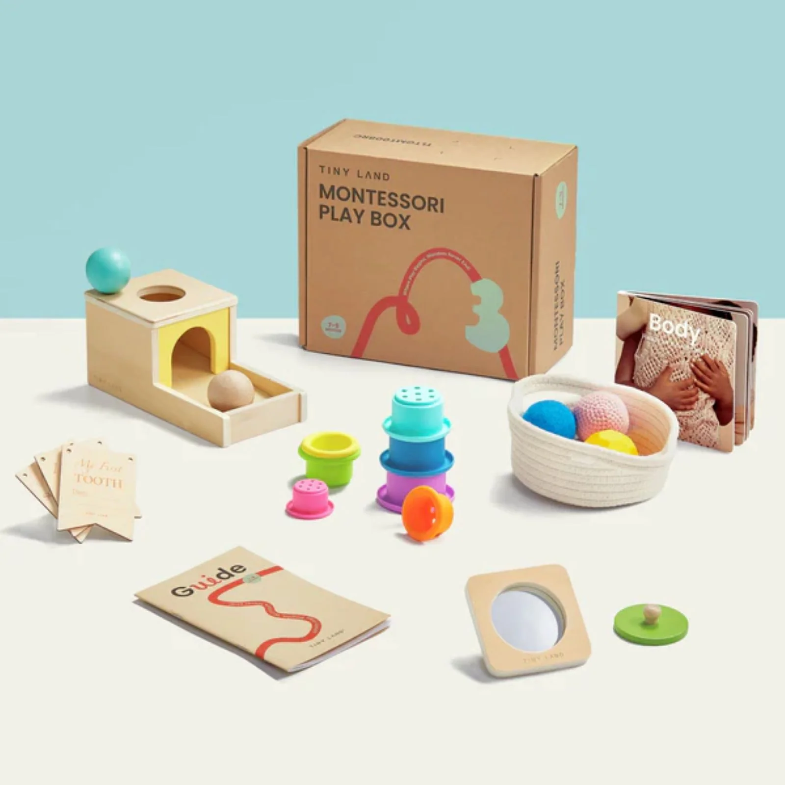 Tiny Land® Montessori Complete Baby Set (0-24 months) - Image 4