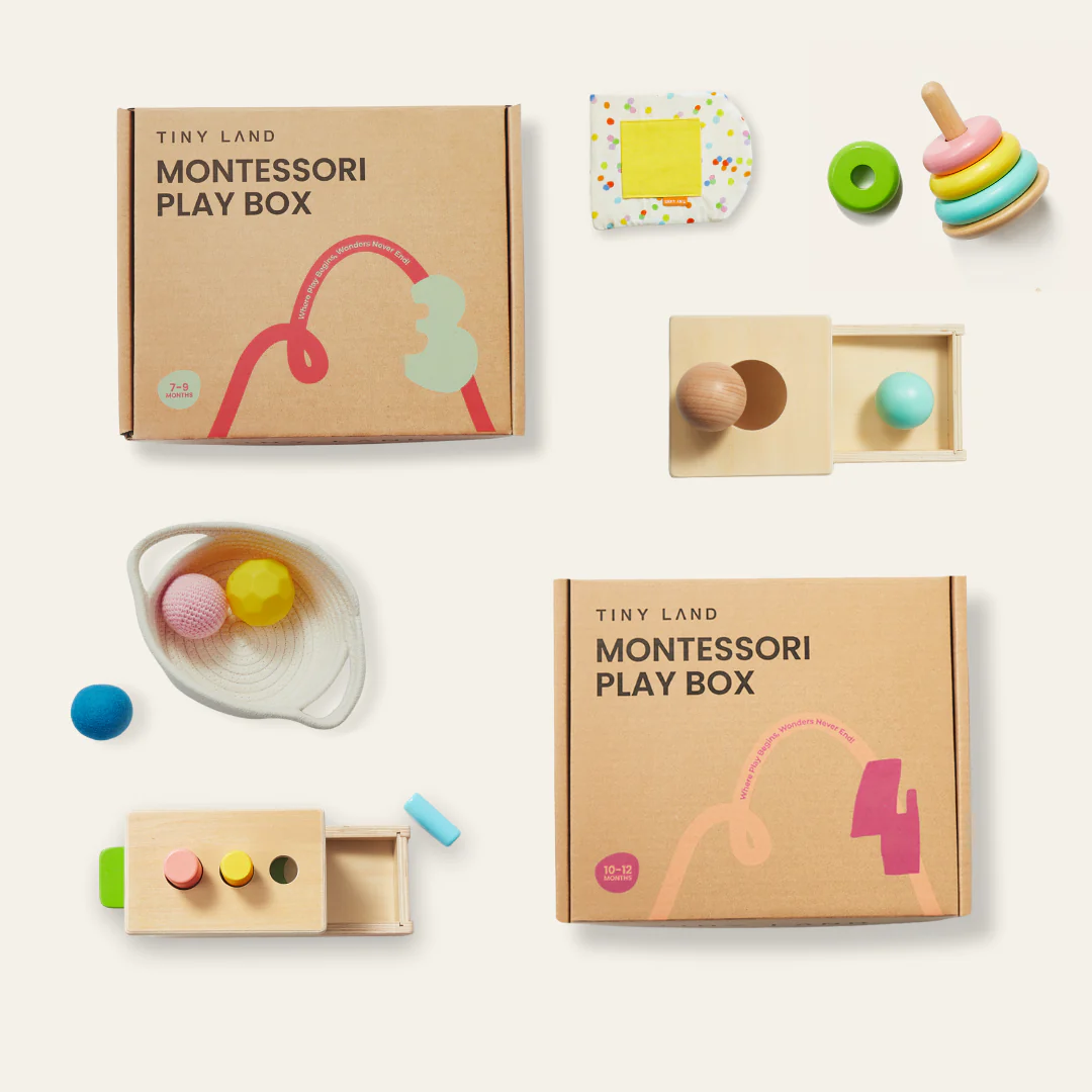 Tiny Land® Montessori Early Skills Baby Set（7–12 months） - Image 7