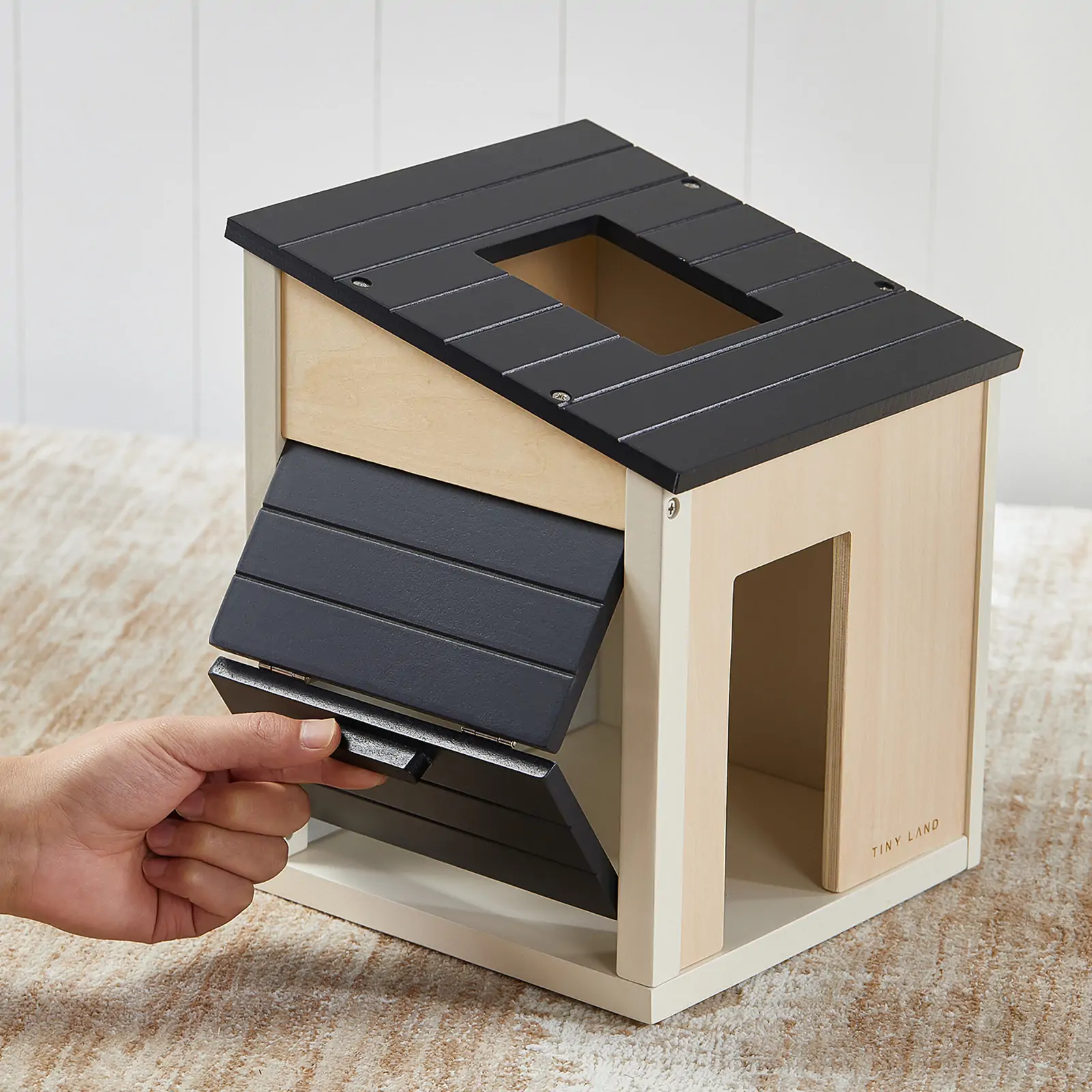 Tiny Land® Wooden Dollhouse - Garage - Image 8