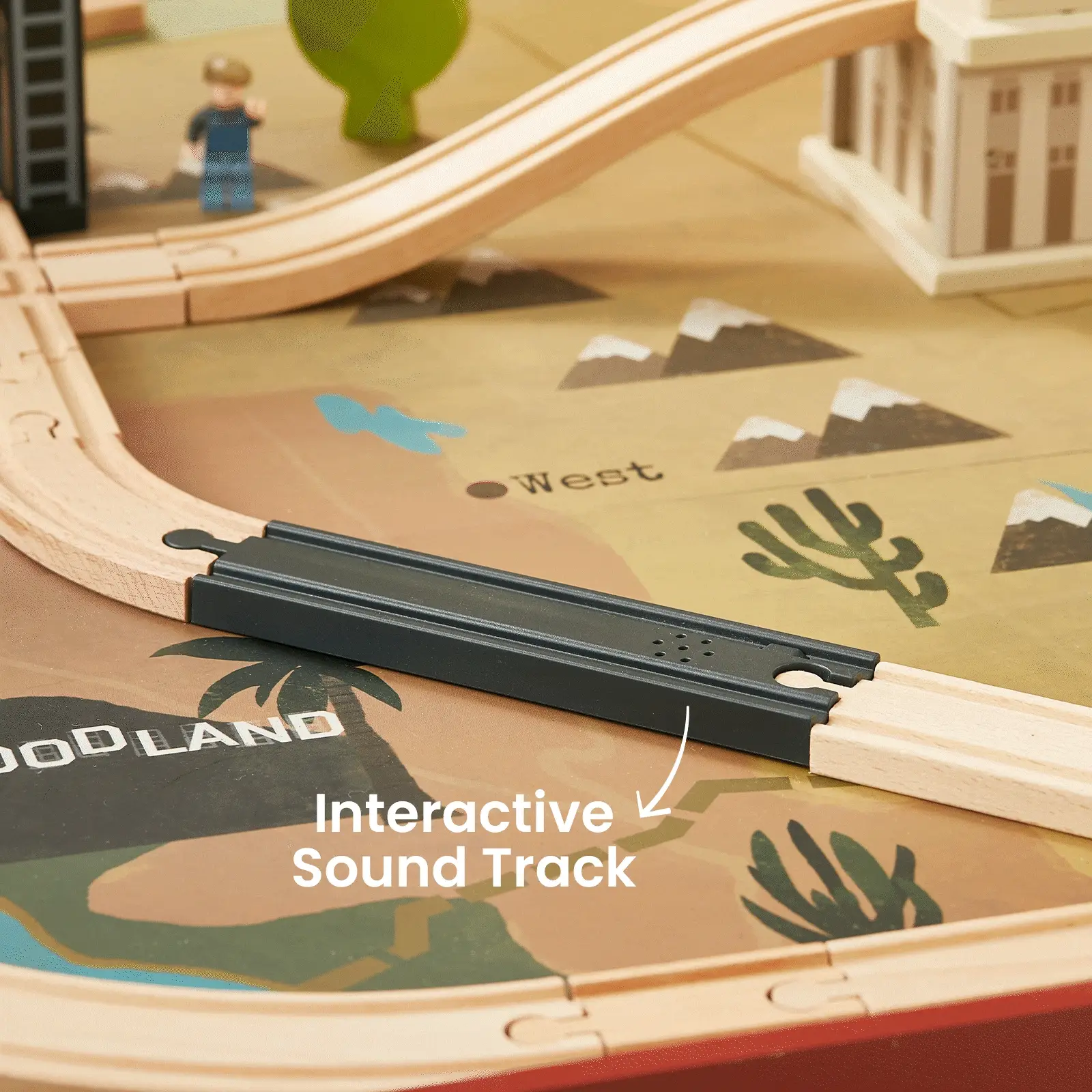 Tiny Land® 1920 Railway Adventure Train Table - Image 15